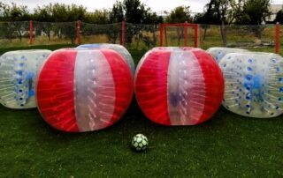 futbol bubble o fútbol burbuja en Gijón